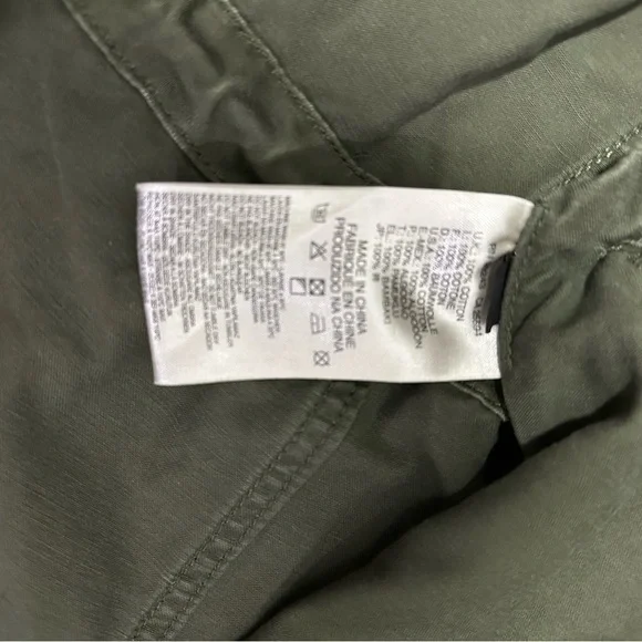 DIESEL M equivalent mod coat hood with liner khaki